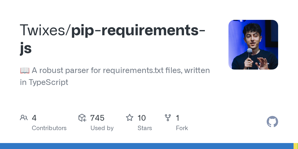pip-requirements-js preview