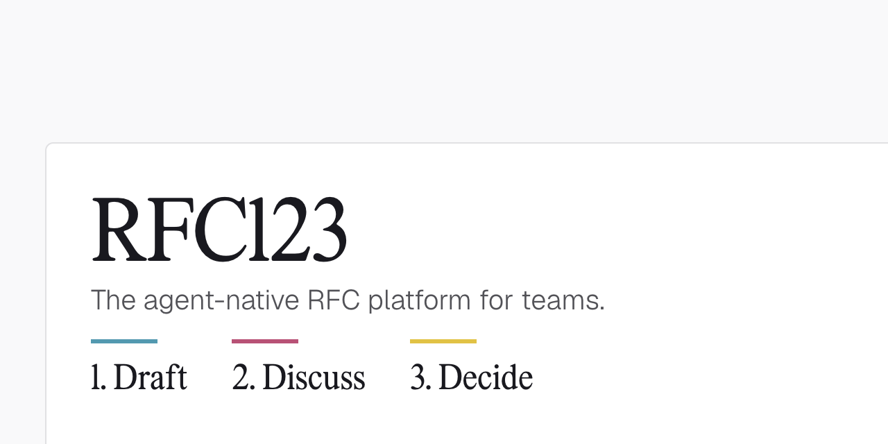 RFC123 preview